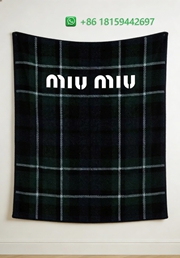 Miumiu Throw Blankets